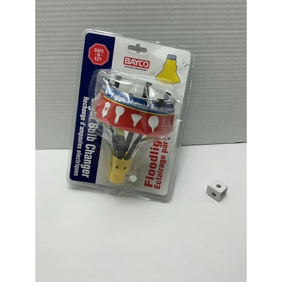 Bayco Other - Bayco LBC-200 Safe-N-Ezy Floodlight or Regular Bulb Changer Yellow